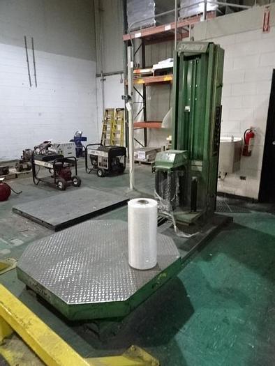 Used HIGHLIGHT INDUSTRIES SYNERGY STRETCH WRAP SYSTEMS MODEL 2.5 PALLET WRAPPER