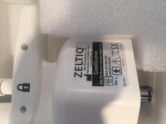 Used Zeltiq Aesthetics CoolCurve BRZ-AP1-062-000 Coolsculpting Applicator~warranty