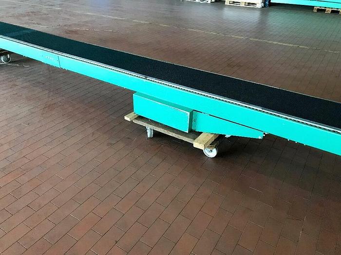 Gebraucht OVERBECK Gurtförderer, Förderband, Gurtband 6,8m