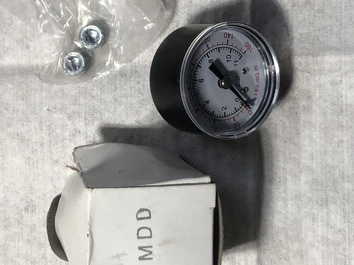 Master 70MDD  Pressure Gauge 0-160 PSI 0-11 BAR Back Mount(E3)