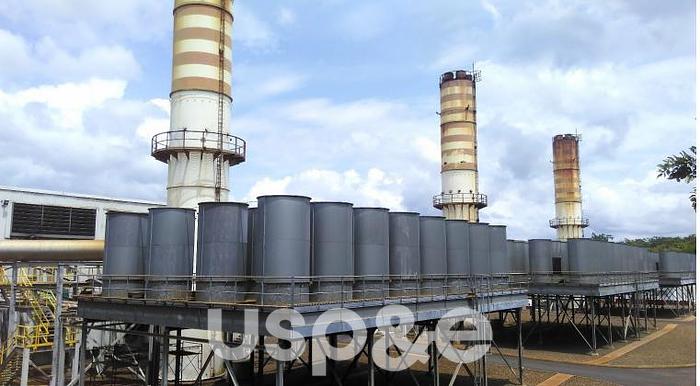 Used 100 MW 2004 Used Caterpillar 16CM32C HFO Fired Diesel Power Plant Generator Sets