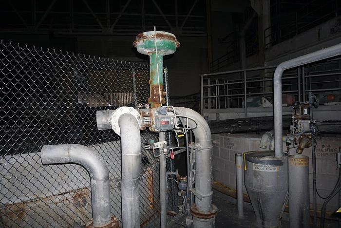 Used VARIOUS SIZED FISHER VALVES STAINLESS STEEL