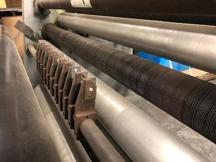 Used 46" COMEXI MODEL KSC-120 DUPLEX SLITTER REWINDER