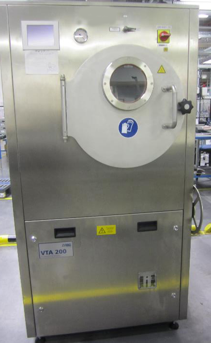 Used Zirbus VTA 200 vacuum dryer 2015