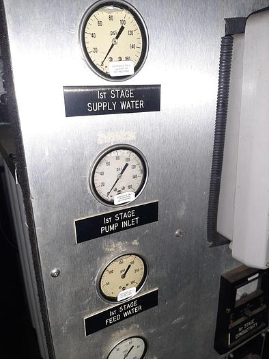 Used Filter, Reverse Osmosis, EWT, Mdl DP1500, S/st #S739232