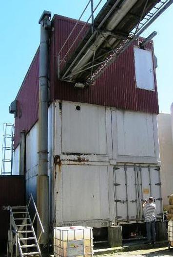 Used FINSAM – plate ice machine plant. Model VIP 18B UAV.