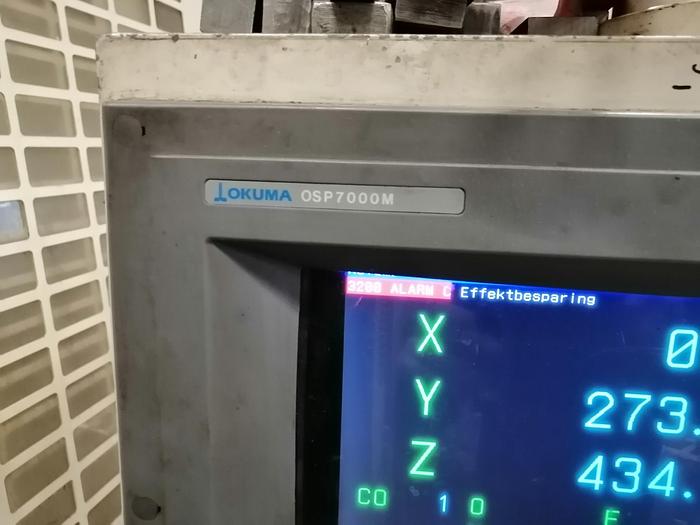 Used Okuma MC60VAE, från 1997, Kraftfull vertikal fleroperationsmaskin