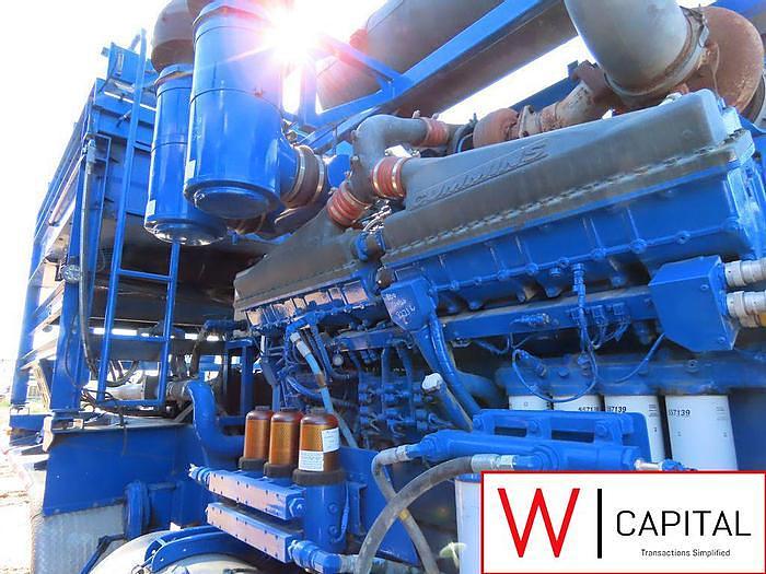 Used 2017 SPM/WEIR 2250 Triplex Pump / Cummins QSK50