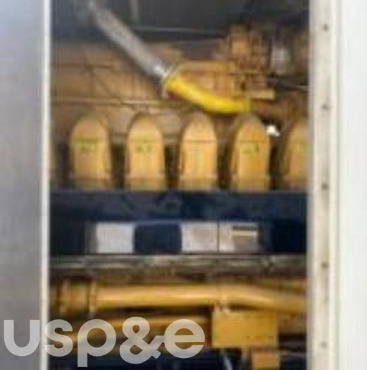 Used 1.5 MW 2014 Used Caterpillar 3516C Natural Gas Generator Sets
