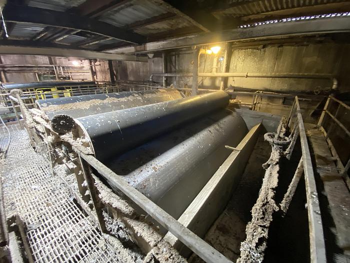 Used Black Clawson Cylinder Thickeners, 180" Face #44407