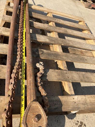 Used Armstrong Bros. Tool Co. 62" Chain Pipe Wrench