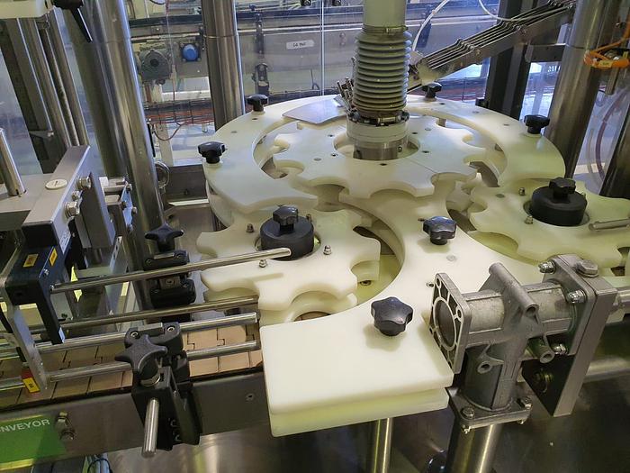 Used AROL SPA Overlidder with Lid Elevator & Unscrambler ELEVATORE MECCANICO | DART R PP