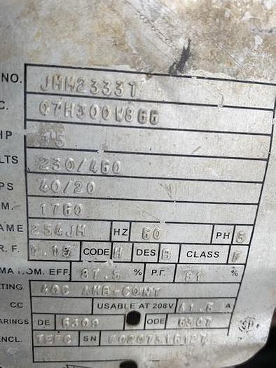 Used Goulds 4'' x 3'' Mild Steel Centrifugal Pump