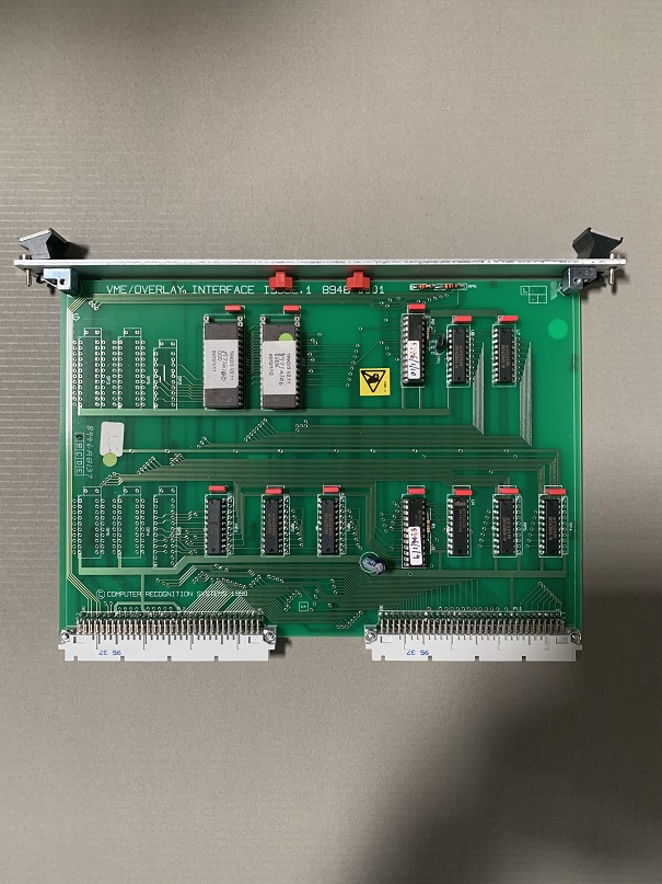 Used Computer Recognition System VME/Overlay Interface Issue 1 Board 8946-0002