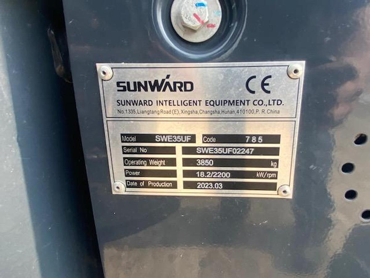 2023 Sunward SWE35UF Excavator