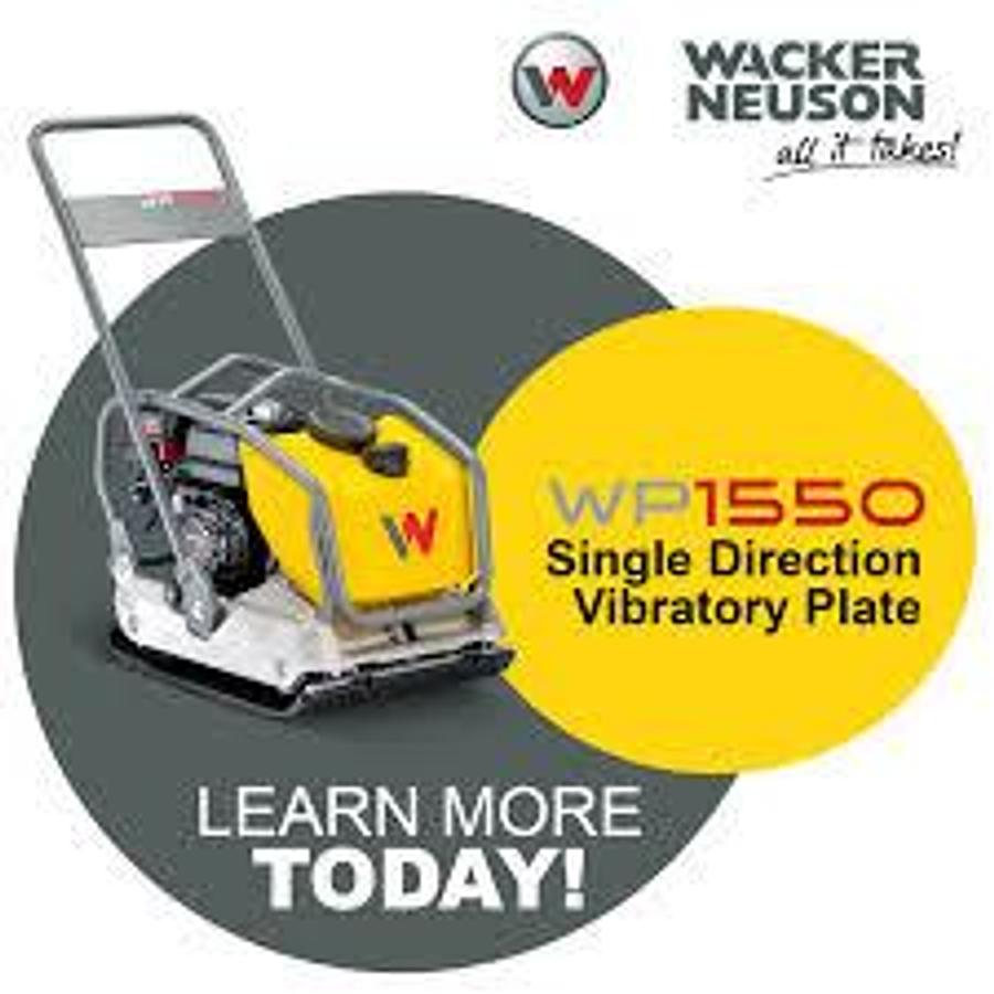 2026 Wacker Neuson WP1550AW, 15KN,19.6 WIDTH, 211.6 LBS (5100062424)