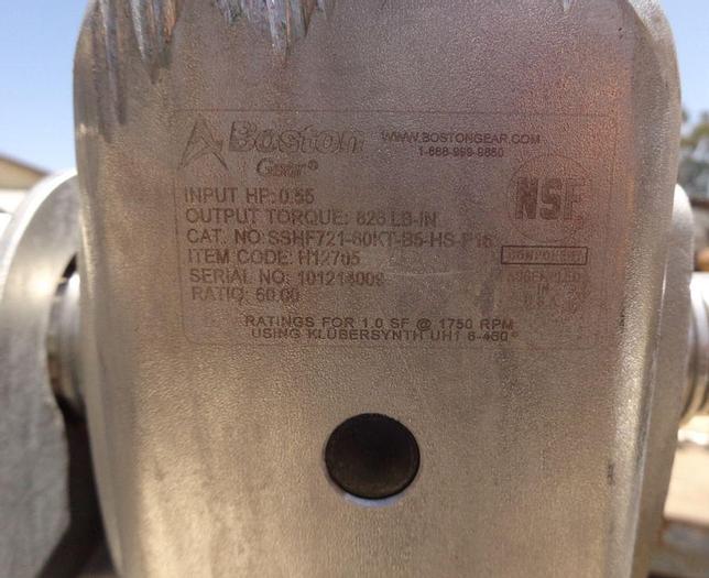 Used Conveyor, Belt, 20" x 66", S/st, Incline, Dewatering #S743099