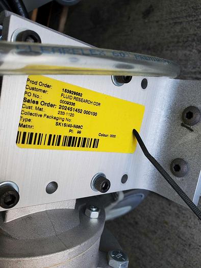 Used Filler, Meter-Mix-Dispense, Fluid Research, S2000 #C744124