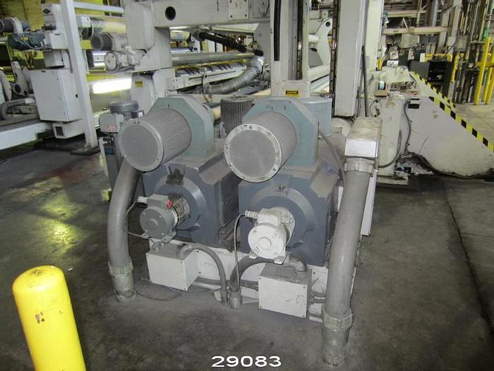 Used Webco TDS-MW Two Drum Winder, 24" X 13 Drums - 60in Rewind #29083