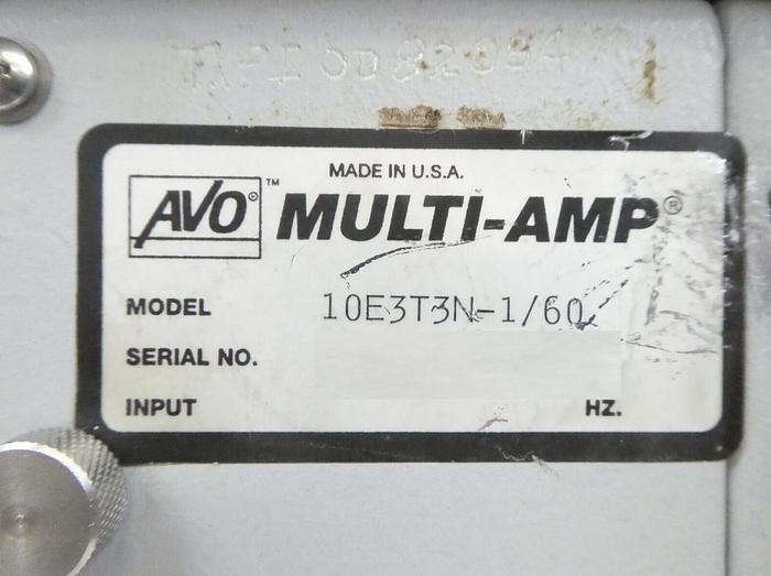 Used AVO MultiAmp 10E373N1/60 PULSAR Universal Test System Power