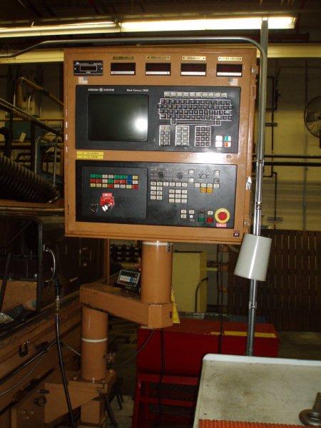 Used 12" x 80" SHEFFIELD "CRUSH­TRUE" Model 187 D CNC Crush Form Cylindrical Grinder; S/N 400824