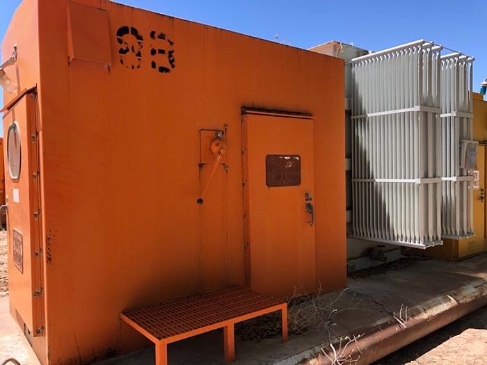Used HB18250 Atkinson skid mounted substation 25000 to 8000 volt transformer