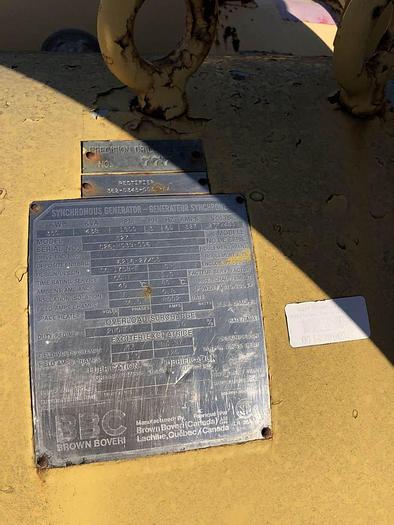 Used BBC 350kW Generator End