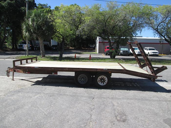 Used 8'x20' Deck Over Trailer