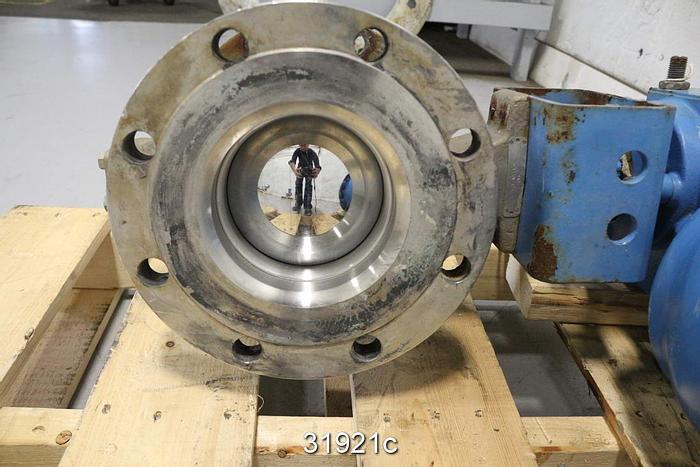 Used Neles Jamesbury R21B06CCJK 6" V-Ball Control Valve #31921