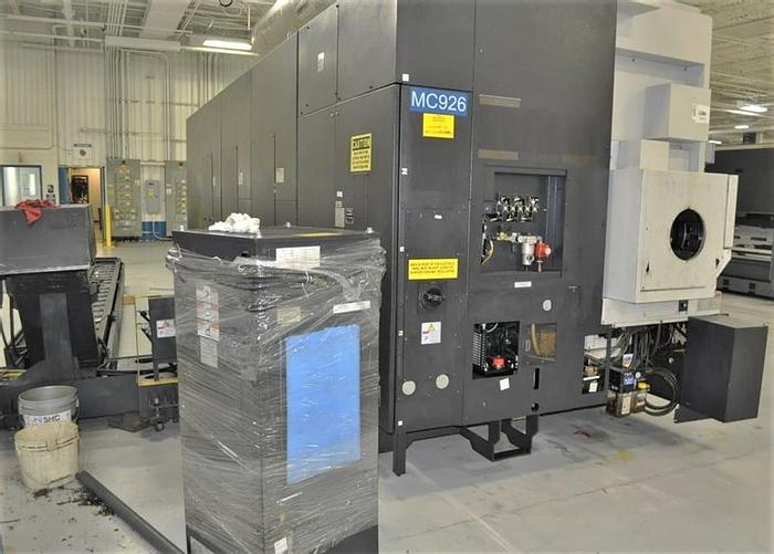 Used 2006 Mazak Cybertech Turn 4500M/2000 Big Bore
