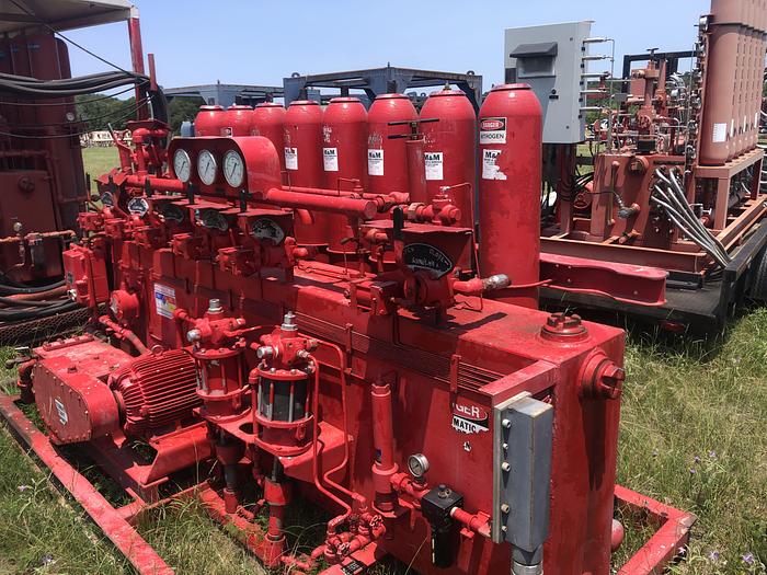 Used Koomey Six station closing unit