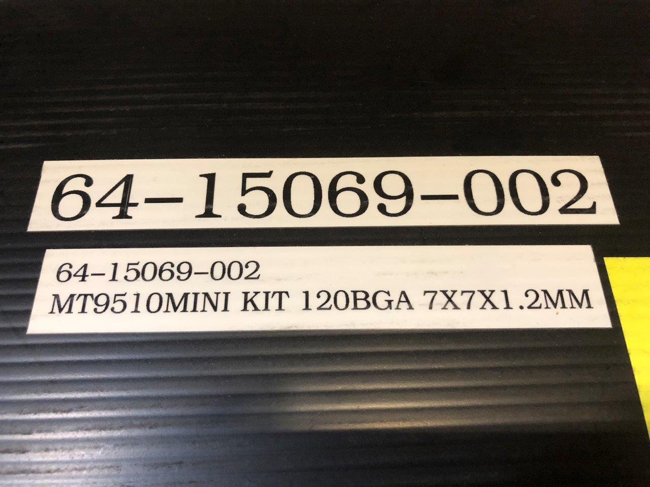 Used Multitest MT9510 Mini kit 120 BGA 7x7x1.2mm Test Handler Kit