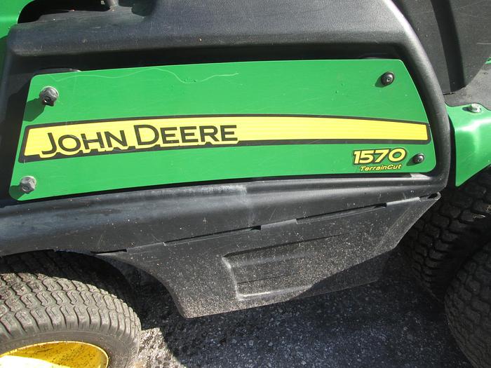Used 2016 John Deere 1570 Terrain Cut 72" Mower