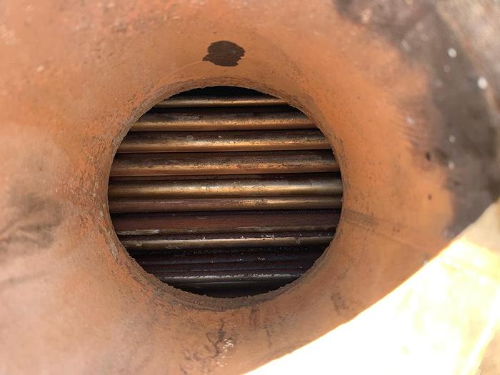 Used Heat Exchanger, Shell & Tube, 100 SF, S/st, 150 PSI, B #S743656