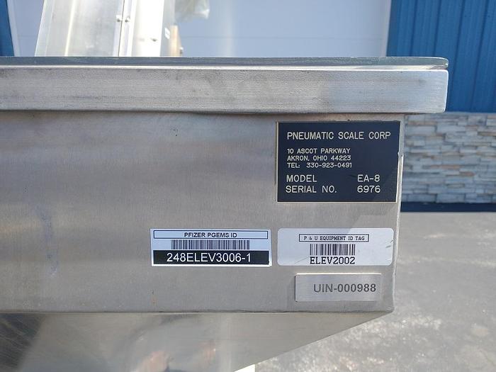 Used Pneumatic Scale Cap Elevator