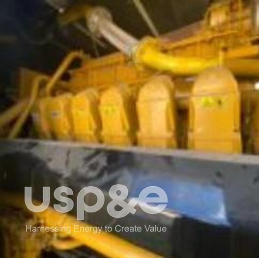 Used 1.5 MW 2014 Used Caterpillar G3516C Natural Gas Generator Sets