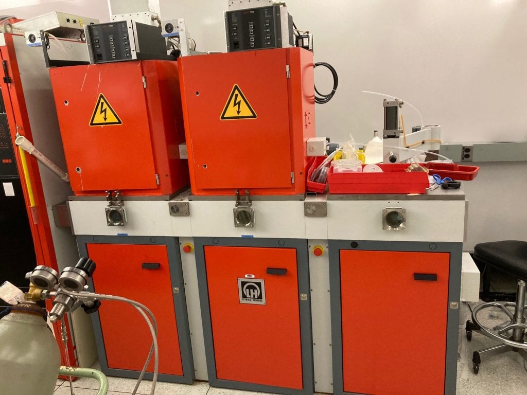 Used Leybold Heraues A 650 Sputtering system