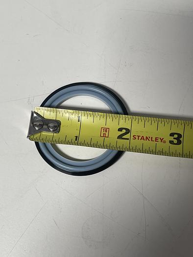 Caltrol A40MPGR-TF-150-E 1.5" PTFE/EPDM Tuf-Flex Utilized Tri-Clamp Gasket