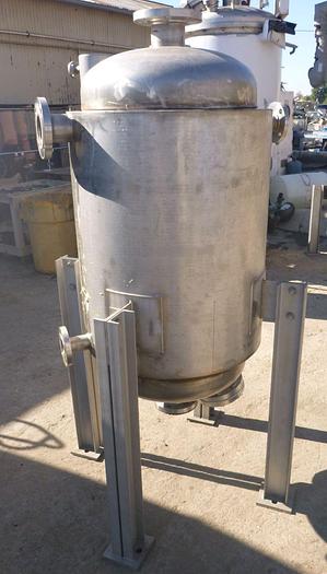 Used Tank, 75 Gallon, 304 S/st, Jkt, 125 PSI, Charcoal Filter, A #S744383