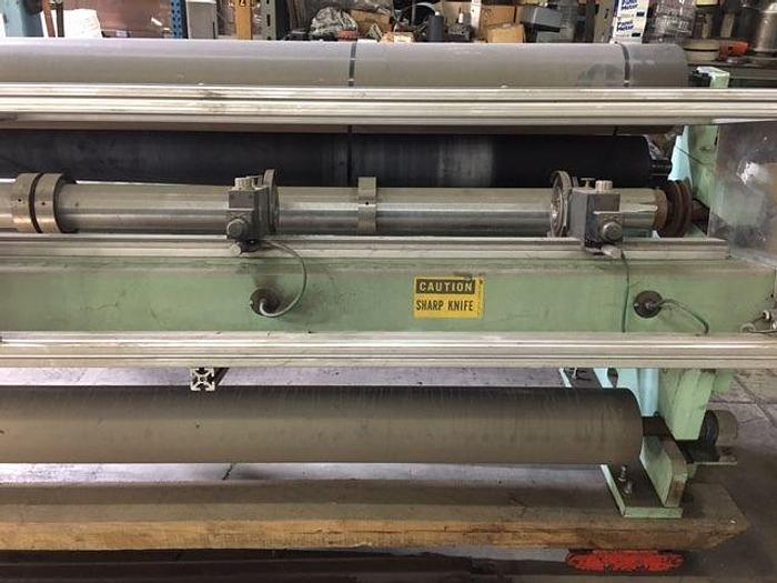 Used 106" (2.69M) NEW ERA IN-LINE SHEAR SLITTING SECTION MFG. 2002