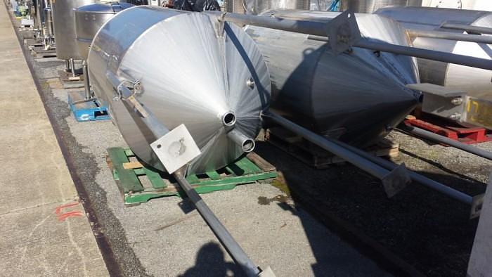 Used Tank, 500 Gallon, S/st, 48" X 60" FT/CBTank, 500 Gallon, S/st, 48" X 60" FT/CB #S740278