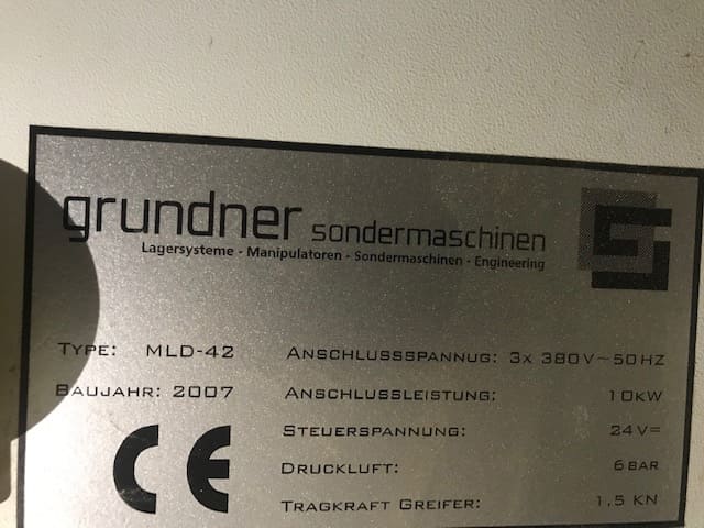 Used GRUNDNER MLD 42 - 2007