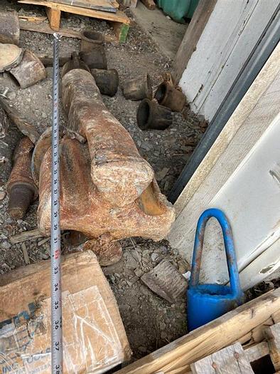 Used 11-1/2" diameter x 27" length Cross Chisel Bit