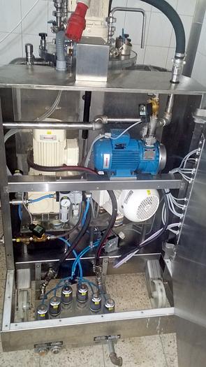 Used FRYMA KORUMA JACKETED VACUUM MIXING / PROCESSING VESSEL