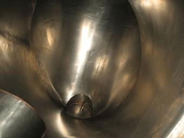 Used 5 CU. FT. P-K TWIN SHELL BLENDER – S/S – 65# DENSITY