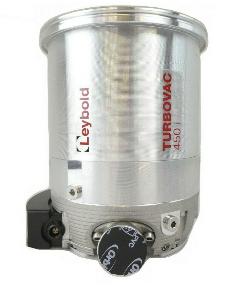Used Oerlikon Leybold TURBOVAC 450i 830071V1001 Turbomolecular Pump Turbo Working