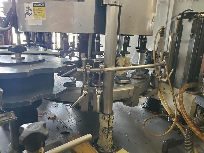 Used 1993 KRONES STARMATIC 16 Station Rotart Labler