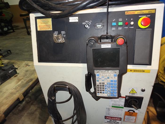 Used FANUC R2000iB/185L 6 AXIS CNC ROBOT WITH R30iA CONTROLLER