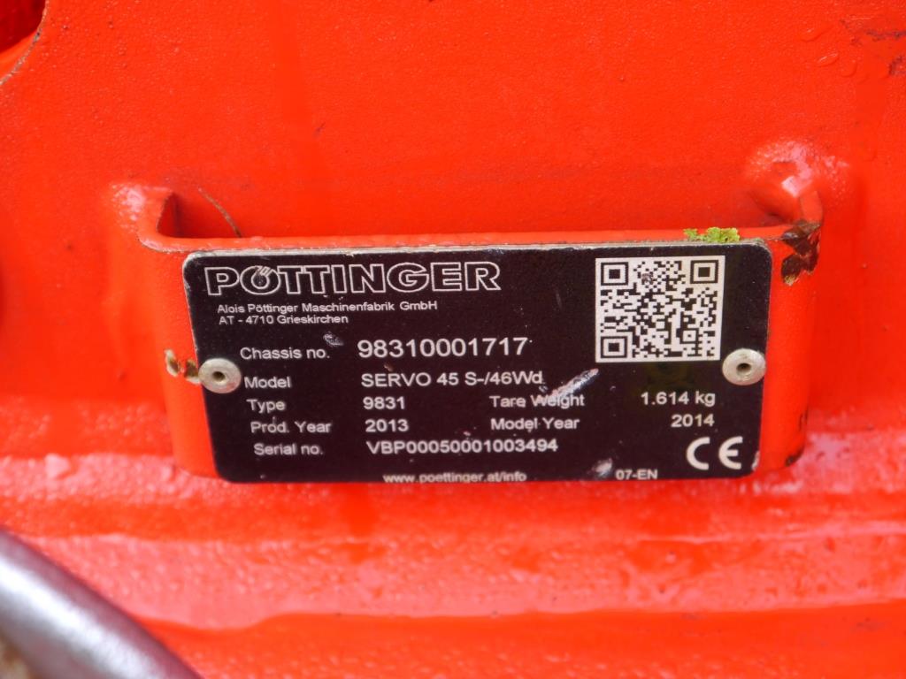 Used Pottinger Servo 45S Plough