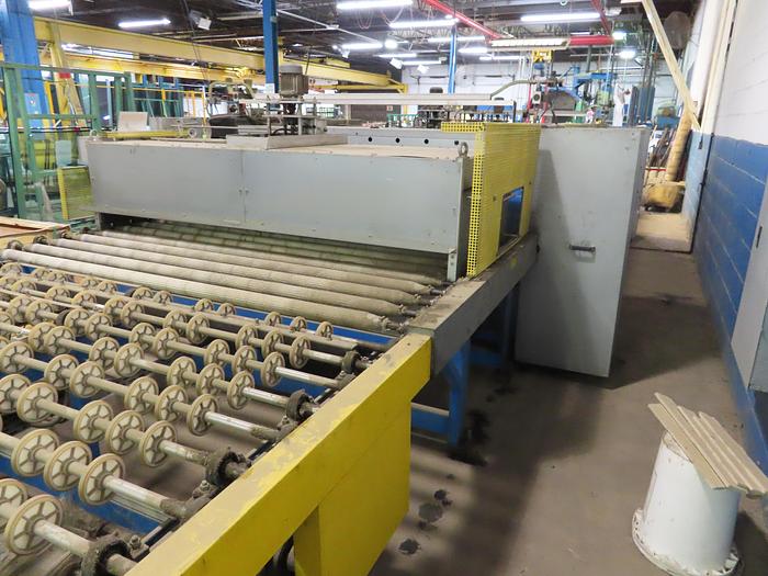 Used 2003 Armetch Laminated Glass Production Line, with Melco Auto Clave